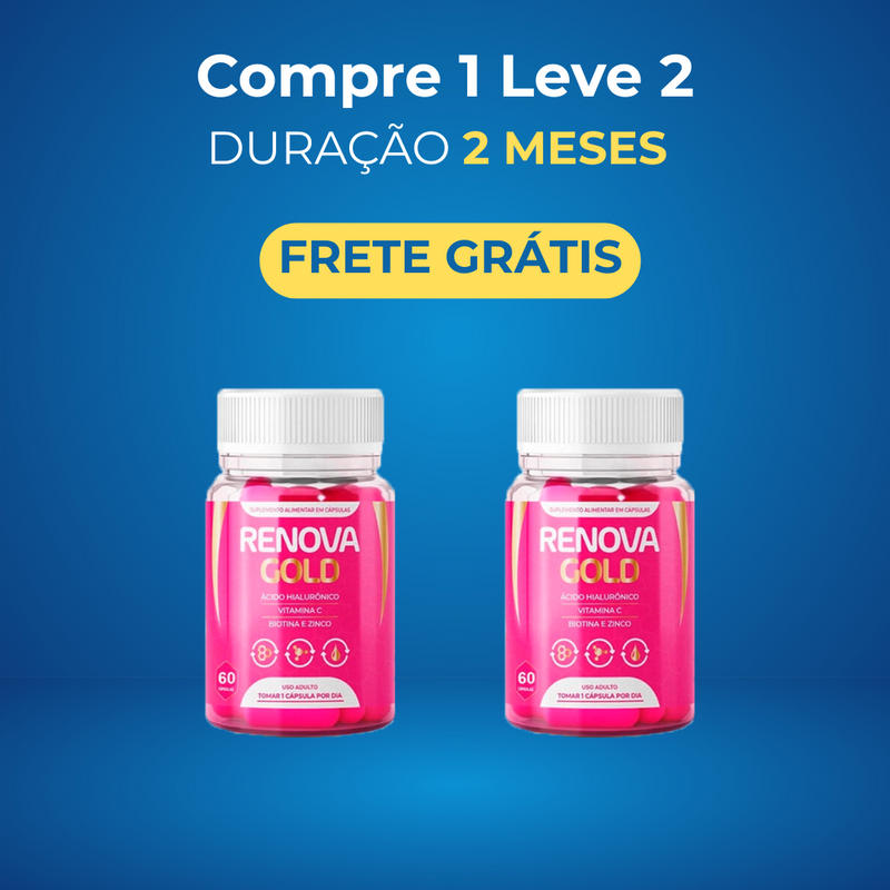 Renova Gold: 60 Cápsulas