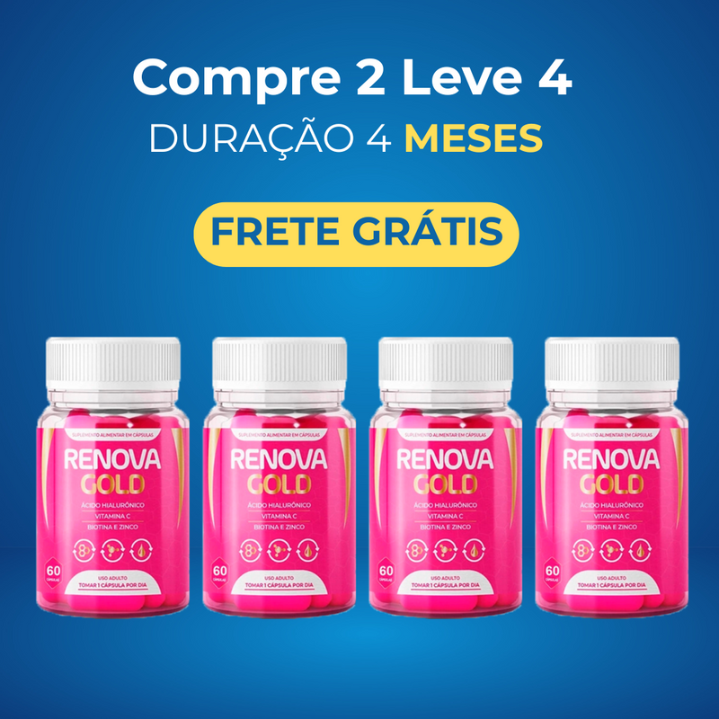 Renova Gold: 60 Cápsulas