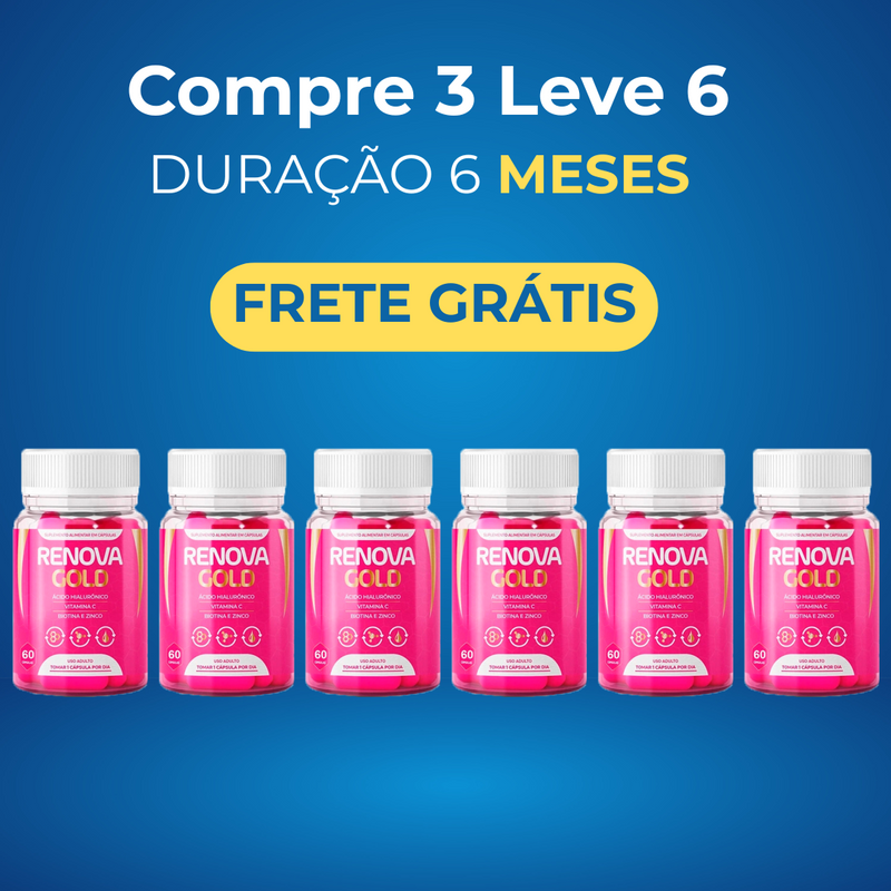 Renova Gold: 60 Cápsulas