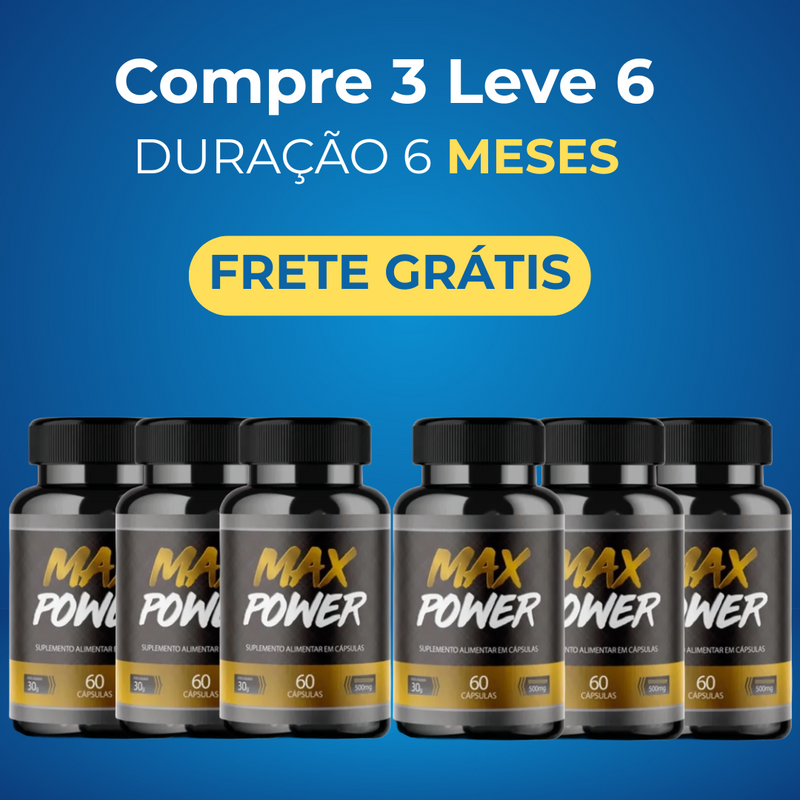 Max Power: 30 Cápsulas