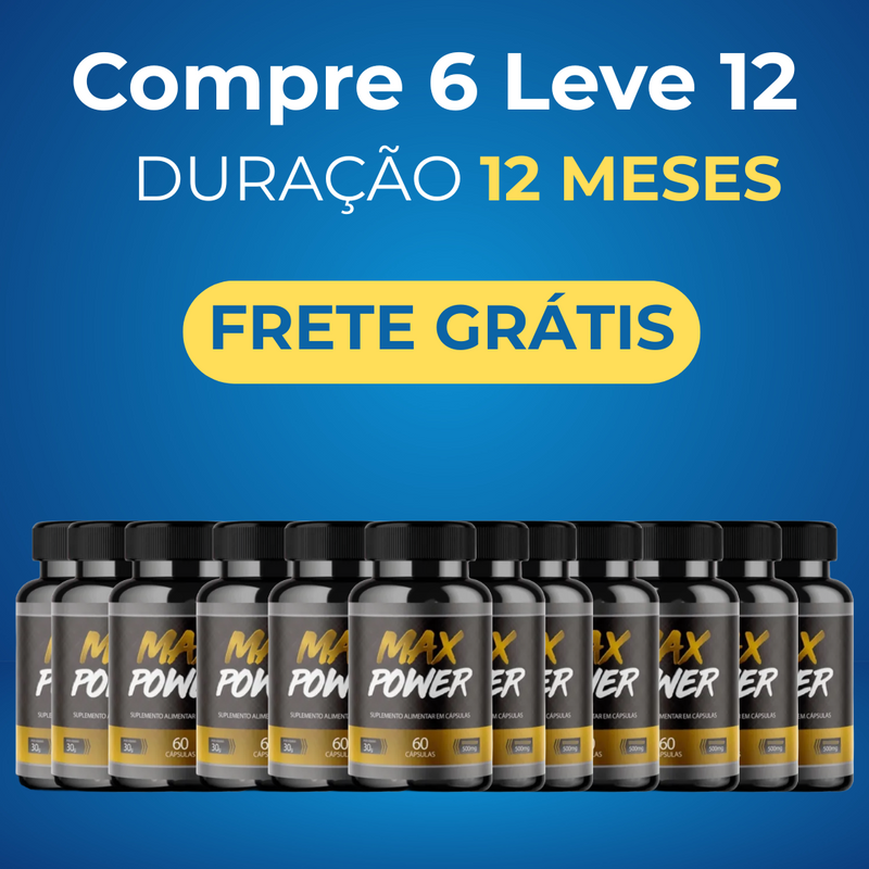 Max Power: 30 Cápsulas