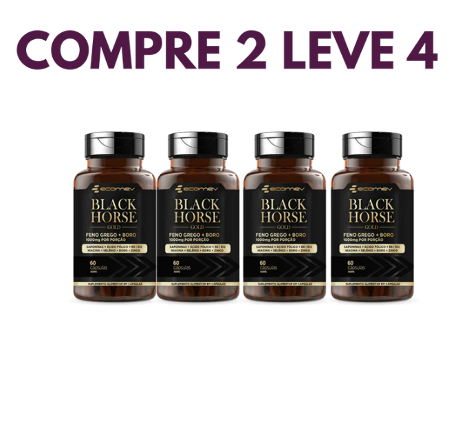 Black Horse: 30 Cápsulas