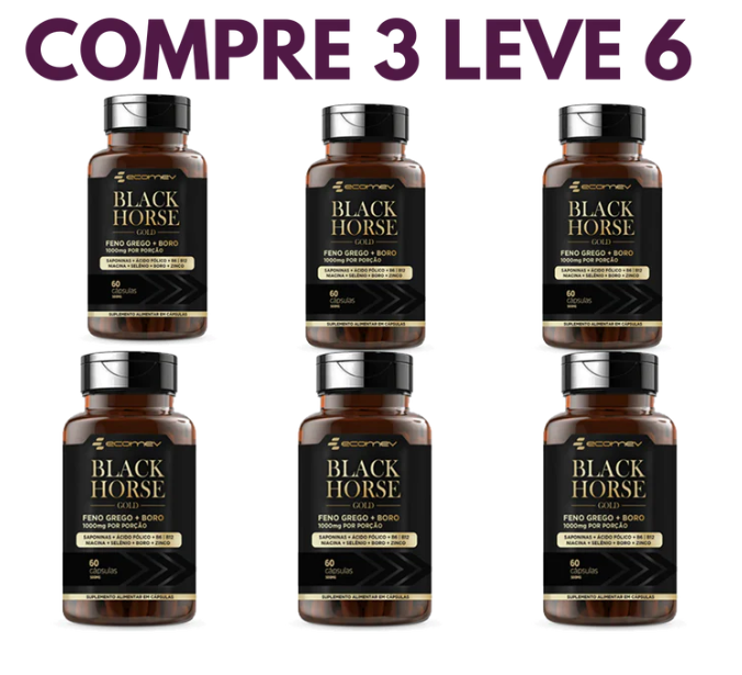 Black Horse: 30 Cápsulas