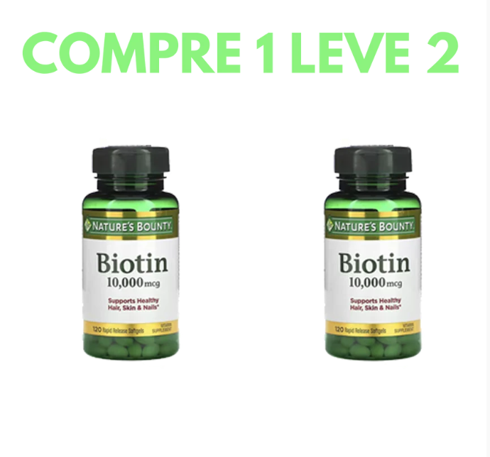 Biotin: 30 Cápsulas