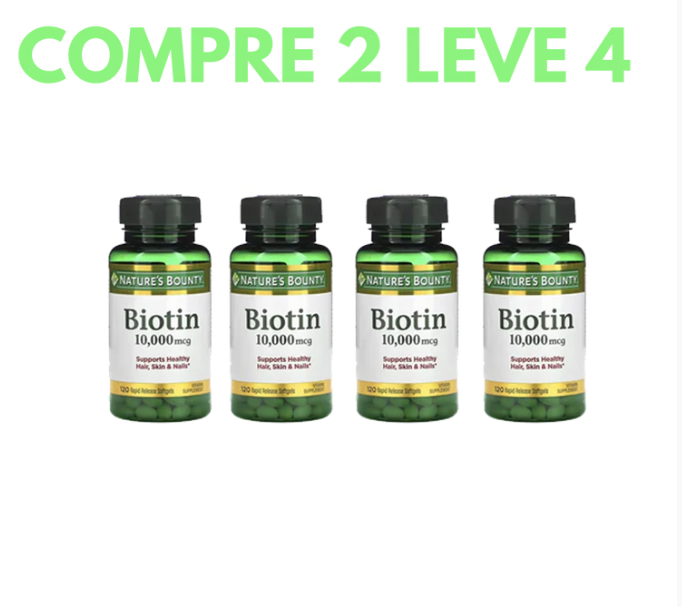 Biotin: 30 Cápsulas