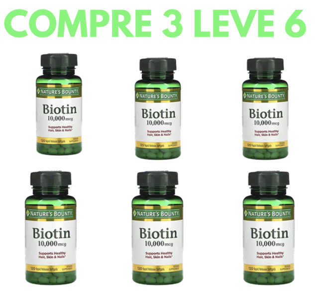 Biotin: 30 Cápsulas