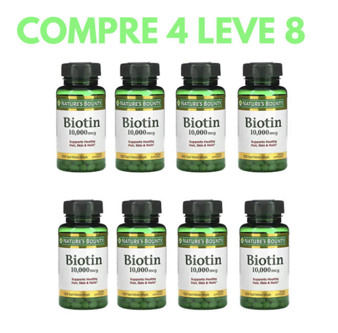Biotin: 30 Cápsulas