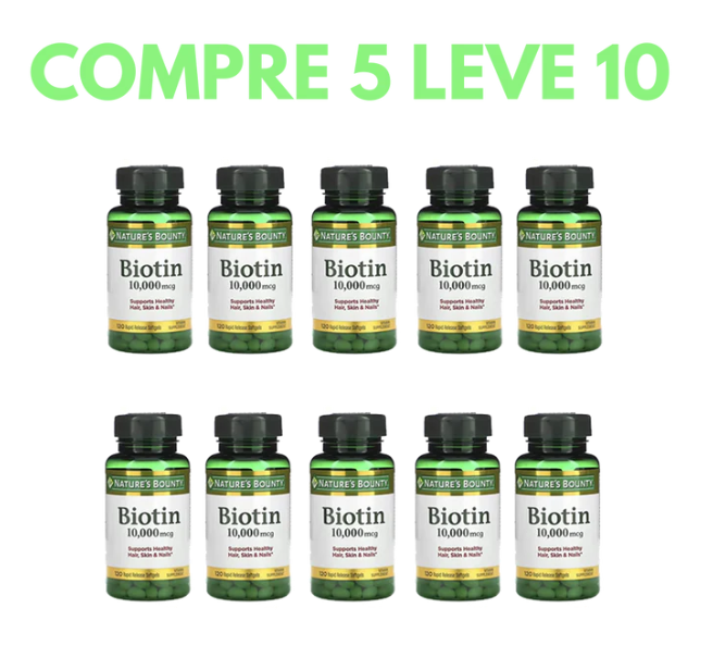 Biotin: 30 Cápsulas